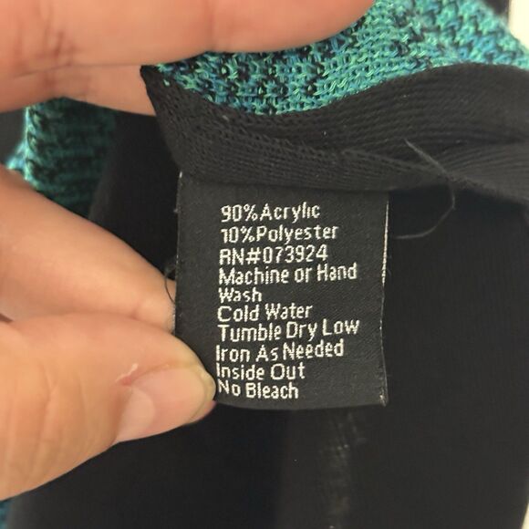 Misook Women’s Plus Abstract Floral Print Knit Sleeveless Top Tank Shell 3X NWOT - Picture 4 of 6